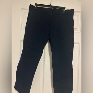 Worthington Petite Dark Blue Ankle Pants
